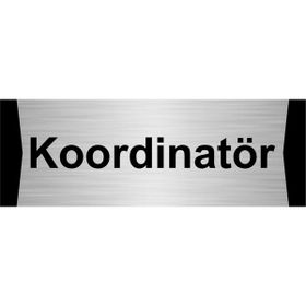 Özarslan Dizayn Koordinatör 10x20 cm Gümüş Renk Metal Yönlendirme Levhası