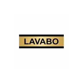 Özarslan Dizayn Lavabo 5x20 cm Altın Renk Metal Yönlendirme Levhası