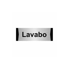 Özarslan Dizayn Lavabo 5x20 cm Gümüş Renk Metal Yönlendirme Levhası