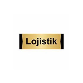 Özarslan Dizayn Lojistik 5x20 cm Altın Renk Metal Yönlendirme Levhası