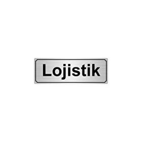 Özarslan Dizayn Lojistik 7x20 cm Gümüş Renk Metal Yönlendirme Levhası