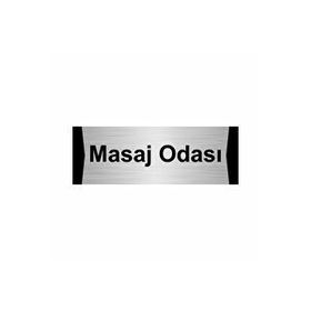 Özarslan Dizayn Masaj Odası 5x20 cm Gümüş Renk Metal Yönlendirme Levhası