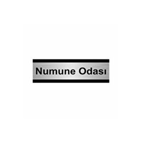 Özarslan Dizayn Numune Odası 10x20 cm Gümüş Renk Metal Yönlendirme Levhası