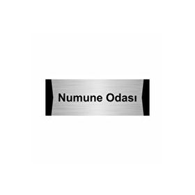 Özarslan Dizayn Numune Odası 5x20 cm Gümüş Renk Metal Yönlendirme Levhası