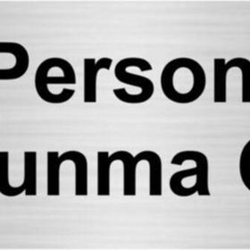 Özarslan Dizayn Personel Soyunma Odası 10x20 cm Gümüş Renk Metal Yönlendirme Levhası