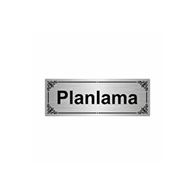 Özarslan Dizayn Planlama 7x20 cm Gümüş Renk Metal Yönlendirme Levhası