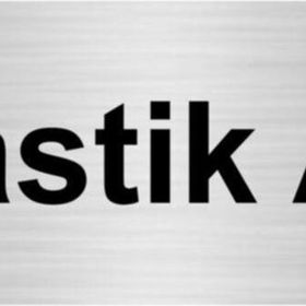 Özarslan Dizayn Plastik Atık 5x20 cm Gümüş Renk Metal Yönlendirme Levhası