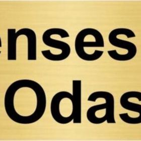 Özarslan Dizayn Prensesimin Odası 5x20 cm Altın Renk Metal Yönlendirme Levhası