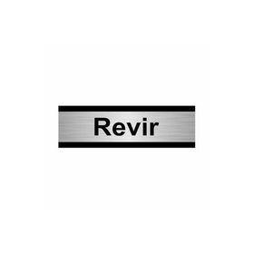 Özarslan Dizayn Revir 5x20 cm Gümüş Renk Metal Yönlendirme Levhası