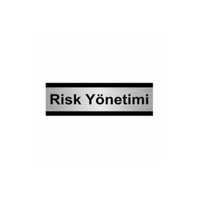 Özarslan Dizayn Risk Yönetimi 5x20 cm Gümüş Renk Metal Yönlendirme Levhası