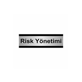 Özarslan Dizayn Risk Yönetimi 5x20 cm Gümüş Renk Metal Yönlendirme Levhası