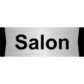 Özarslan Dizayn Salon 10x20 cm Gümüş Renk Metal Yönlendirme Levhası