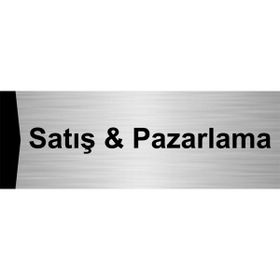 Özarslan Dizayn Satış ve Pazarlama 5x20 cm Gümüş Renk Metal Yönlendirme Levhası