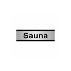 Özarslan Dizayn Sauna 5x20 cm Gümüş Renk Metal Yönlendirme Levhası