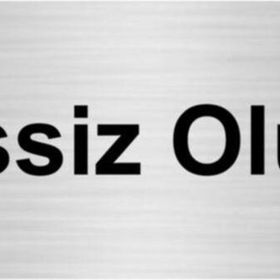Özarslan Dizayn Sessiz Olunuz 7x20 cm Gümüş Renk Metal Yönlendirme Levhası