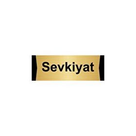 Özarslan Dizayn Sevkiyat 5x20 cm Altın Renk Metal Yönlendirme Levhası