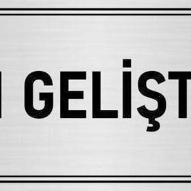 Özarslan Dizayn Ürün Geliştirme 10x20 cm Gümüş Renk Metal Yönlendirme Levhası