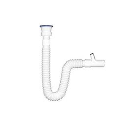 Özbest Çamaşır Çıkışlı Lüx Körüklü Lavabo Sifon