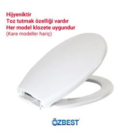 Özbest Ege Anatolia Klozet Kapağı