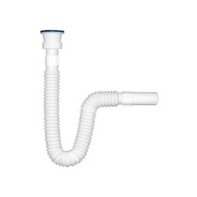 Özbest Lux Çift Körüklü Uzun Lavabo Sifon