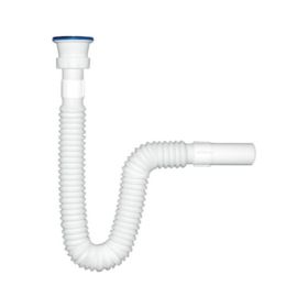 Özbest Lux Çift Körüklü Uzun Lavabo Sifon