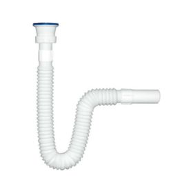 Özbest Lux Çift Körüklü Uzun Lavabo Sifon