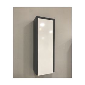 Özceden Çok Amaçlı 70 cm Mdf Antrasit Gri Mat Renkli Banyo Mini Boy Dolabı