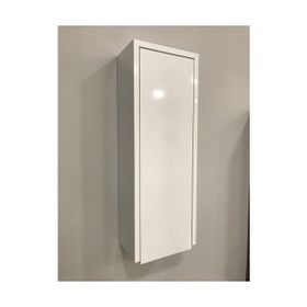 Özceden Çok Amaçlı 70 cm Mdf Parlak Beyaz Banyo Boy Dolabı