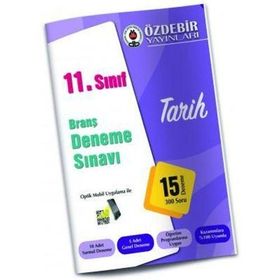 Özdebir 11. Sınıf Tarih Branş Deneme Sınavı