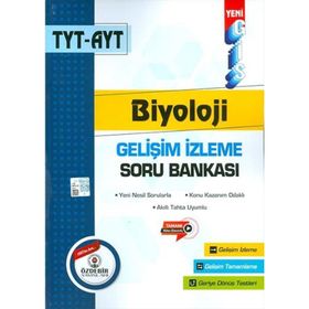 Özdebir Tyt Ayt Biyoloji Gelisim Izleme Soru Bankasi