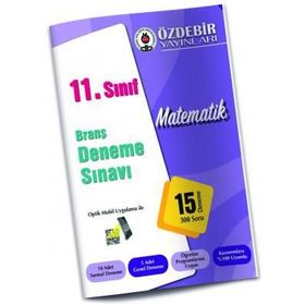 Özdebir Yayınları 11.Sınıf Matematik Yaprak Test