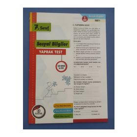 Özdebir Yayınları 7.sınıf Sosyal Bilgiler Yaprak Test