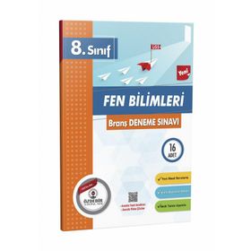 Özdebir Yayınları 8. Sınıf Lgs Fen Bilimleri 16'lı Branş Denemeleri