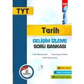 Özdebir Yayınları TYT Tarih Soru Bankası Gelişim İzleme