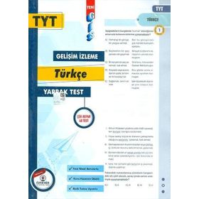 Özdebir Yayınları TYT Türkçe Yaprak Test