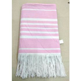 Özdilek 100x170 Pembe Pamuklu Peştemal