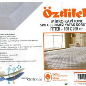 Özdilek 100x200 cm Fitted Sıvı Geçirmez Alez