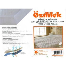 Özdilek 100x200 cm Kapitone Sıvı Geçirmez Alez