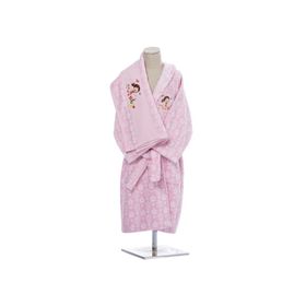 Özdilek 1/2 Yaş Pembe Niloya Heart Lisanslı Havlu Bornoz Set