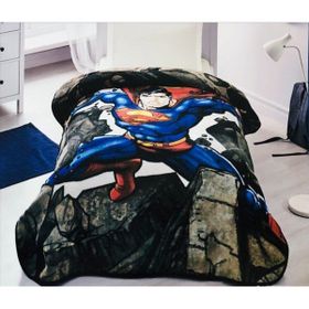 Özdilek 155x215 cm Renkli Süperman Lisanslı Battaniye