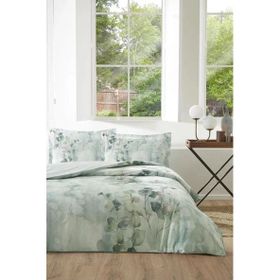 Özdilek 171818 Nature Drip Ranforce Yeşil Çift Kişilik Nevresim Takımı