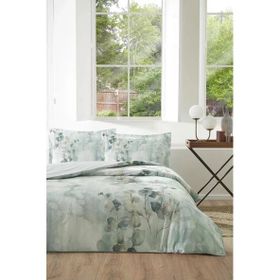 Özdilek 171818 Nature Drip Ranforce Yeşil Çift Kişilik Nevresim Takımı