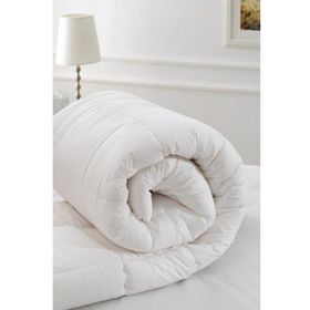 Özdilek 195x215 cm Ranforce Çift Kişilik Krem Yorgan