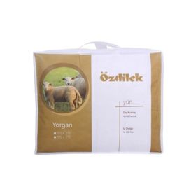 Özdilek 195x215 cm Ranforce Çift Kişilik Krem Yorgan