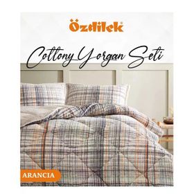 Özdilek 220x240 cm Arancia Çift Kişilik Cottony Yorgan Seti