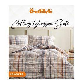 Özdilek 220x240 cm Arancia Çift Kişilik Cottony Yorgan Seti