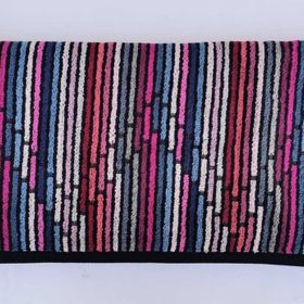 Özdilek 50x85 cm Colors Wave Lila Pamuklu El Yüz Havlusu
