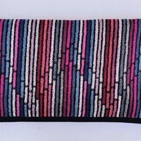 Özdilek 50x85 cm Colors Wave Mavi Pamuklu El Yüz Havlusu
