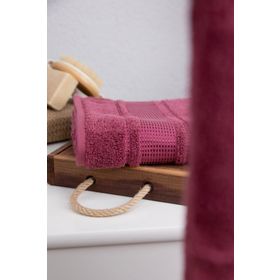 Özdilek 50x90 cm Koyu Pembe Colourist El Yüz Havlusu
