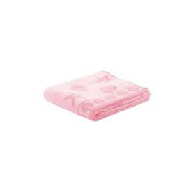 Özdilek 50x90 cm Sea Shell Pembe Kadife El Yüz Havlusu